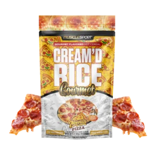 Gourmet cream of rice hot cereal with rich flavor inclusions