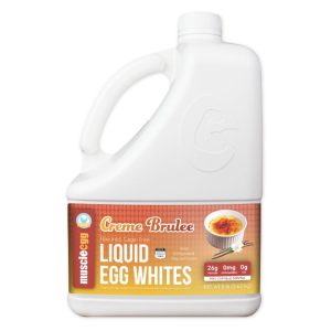 Liquid Egg Whites Creme Brulee