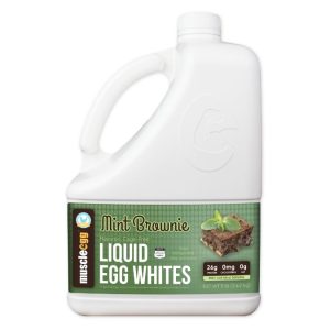 Liquid Egg Whites Mint Brownie
