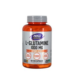 L-Glutamine, Double Strength 1000 mg Veg Capsules