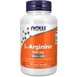 L-Arginine 500 mg Veg Capsules