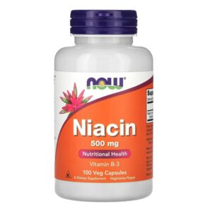 Niacin 500 mg Veg Capsules