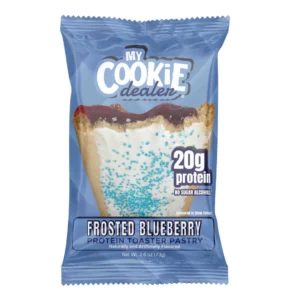 Frosted Blueberry Protein Pastry 