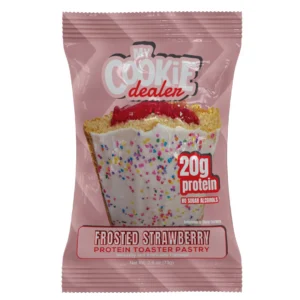 Frosted Strawberry Protein Pastry