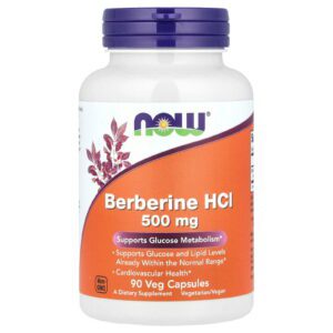 Berberine HCI 500 mg 90 veg caps