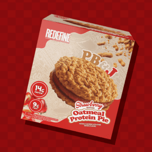 Peanut Butter & Jelly Oatmeal Protein Pie