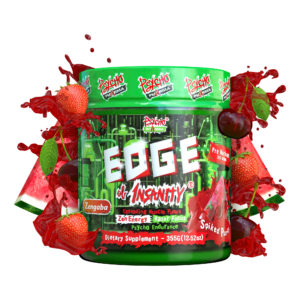 Maximum Energy for Intense Training Psycho Pharma Edge of Insanity delivers a powerful pre-workout formula designed for athletes who train with high intensity. First, it fuels energy levels so you can push harder from your first set to your last. In addition, this supplement supports strong workout performance and helps you stay driven through demanding training sessions. Sharp Focus and Mental Drive Moreover, Edge of Insanity supports mental clarity and focus so you stay locked in during your workout. As a result, it helps you maintain concentration on form, reps, and performance goals. Therefore, you train with purpose and avoid distractions when you use this pre-workout before hitting the gym. Enhanced Workout Intensity Furthermore, this formula helps increase training intensity so you can perform at a higher level. It also supports endurance during strength training, bodybuilding routines, and high-volume workouts. Consequently, you maintain a strong pace and push through fatigue more effectively. Built for Serious Athletes Additionally, Psycho Pharma designed Edge of Insanity for experienced lifters and dedicated athletes. It fits users who want a strong pre-workout experience and consistent performance support. Ultimately, you get a product that matches demanding training goals and hard gym sessions. Better Training Output In turn, Edge of Insanity supports overall workout output by helping you stay energized and focused. You train longer and maintain better intensity throughout your session. Thus, this leads to more productive workouts and improved performance consistency over time. How to Use To begin, mix one serving with water and drink it 20–30 minutes before training. However, start with a lower dose if you have not used high-stimulant pre-workouts before. Always, follow label directions and assess tolerance. Shop at Sports Nutrition Center Finally, buy Psycho Pharma Edge of Insanity at Sports Nutrition Center for authentic products and reliable service. Add it to your pre-workout stack and elevate your training performance today.