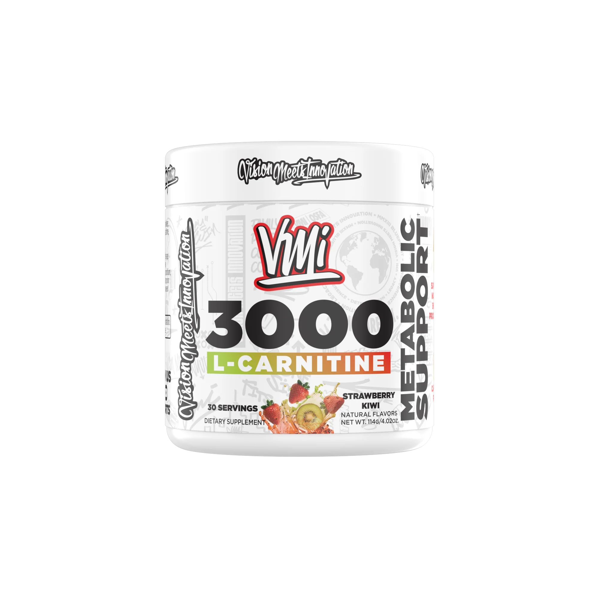 VMI Sports L-Carnitine 3000 Powder with 3000mg carnitine per serving