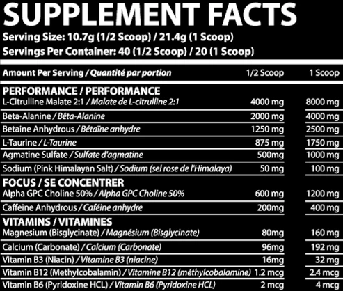 Unleashed Pre-Workout Pineapple Burst - Image 2