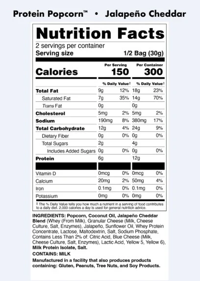 Protein Popcorn (1 Bag) - Image 5