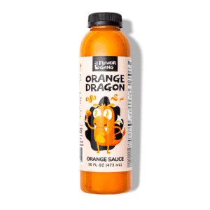 Flavor Gang Orange Dragon Sauce bottle