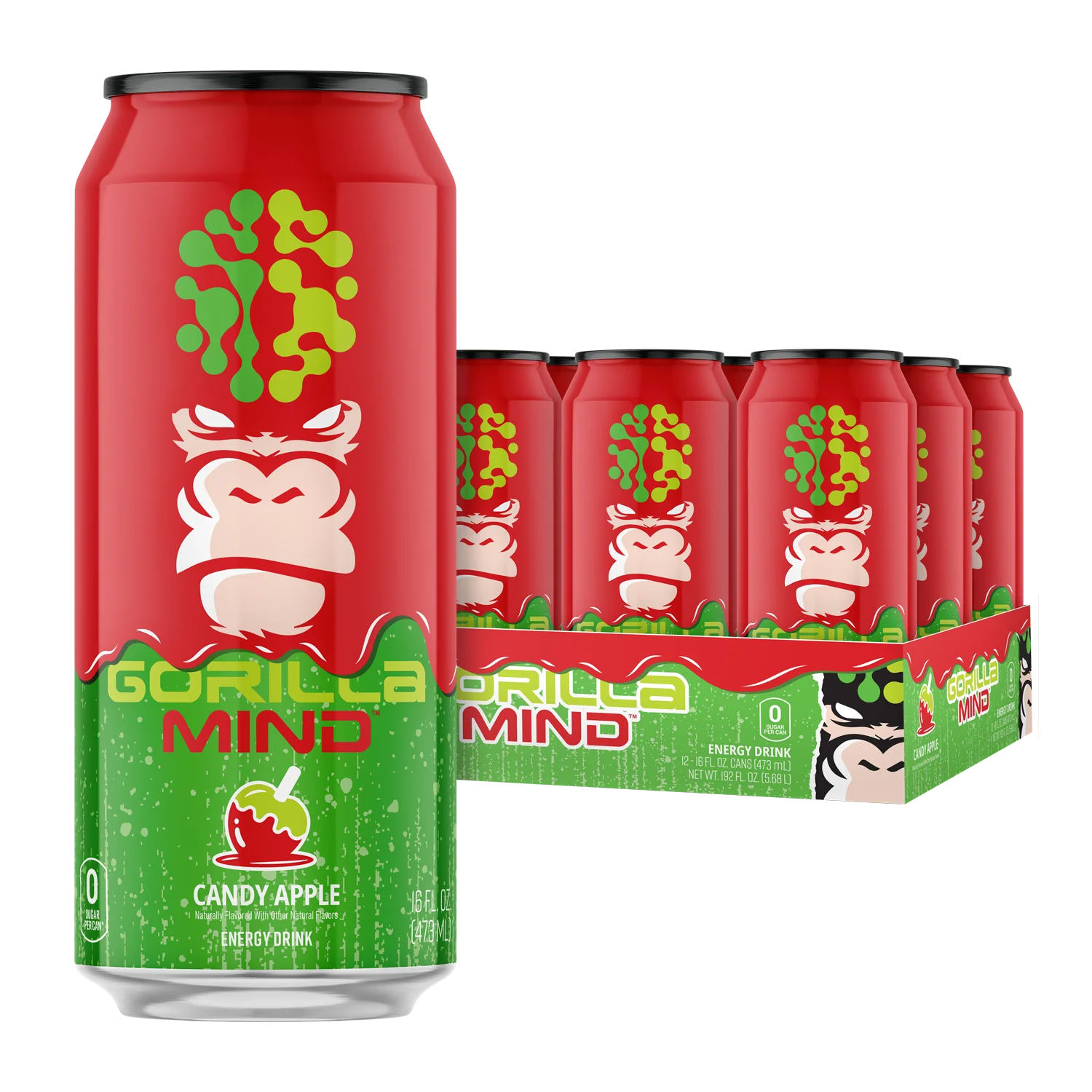Gorilla Mind Candy Apple pre-workout