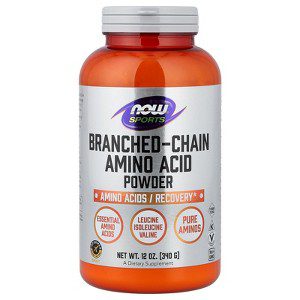 Branched-Chain Amino Acid Powder container