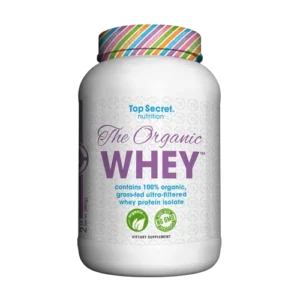 Top Secret Nutrition Organic Whey Raw Organic Non-GMO Whey Protein