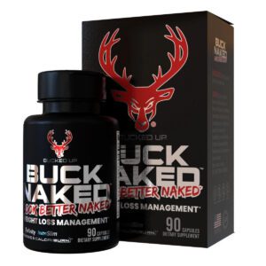 Bucked Up Buck Naked thermogenic fat burner 90 capsules