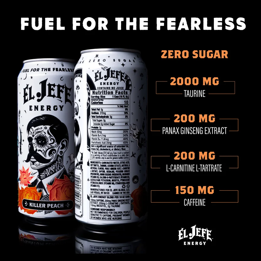 El Jefe Energy Drink - Image 3