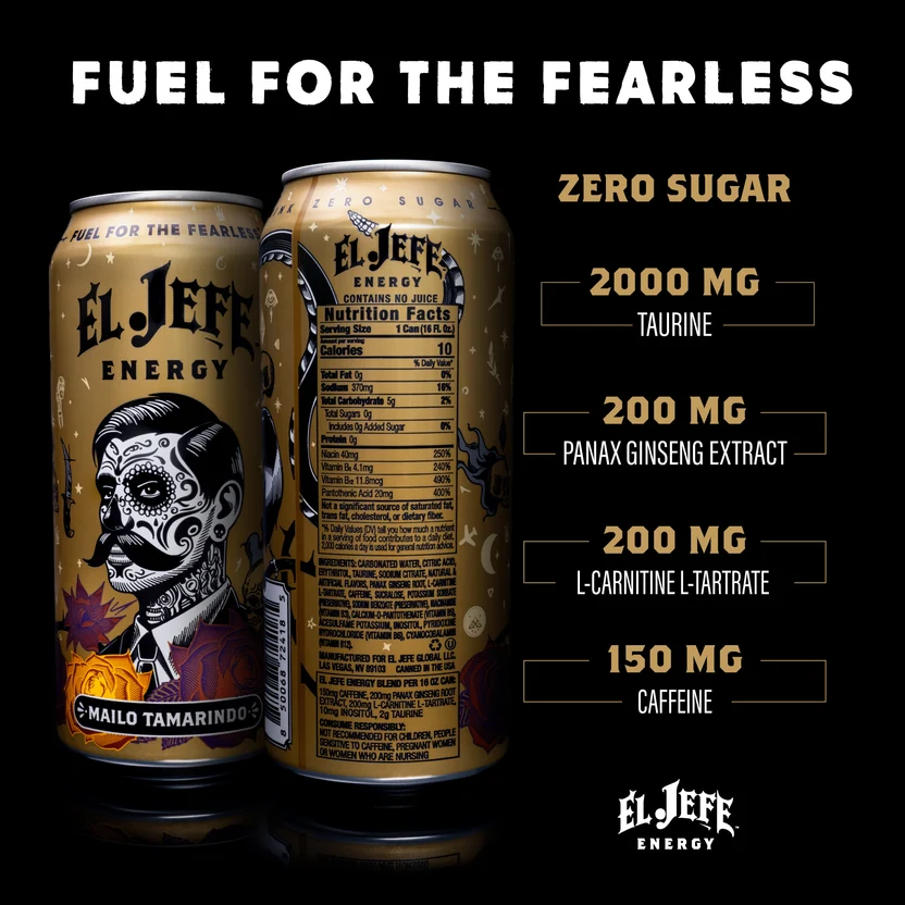 El Jefe Energy Drink - Image 4