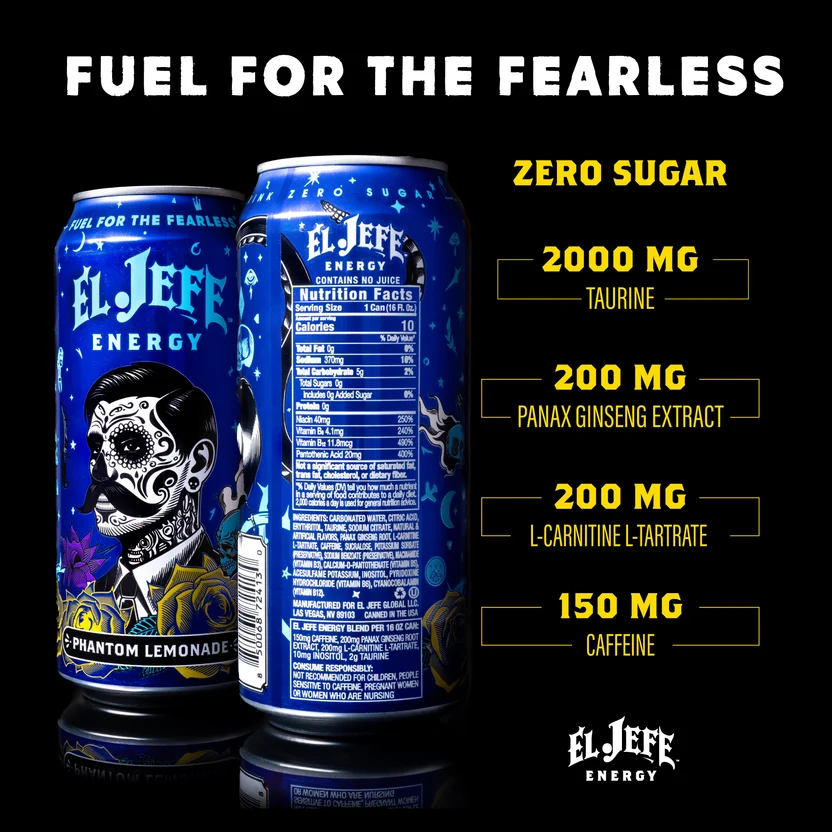 El Jefe Energy Drink - Image 5