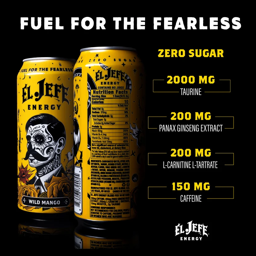 El Jefe Energy Drink - Image 7
