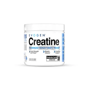 Evogen Creatine Monohydrate 30 Servings micronized creatine powder