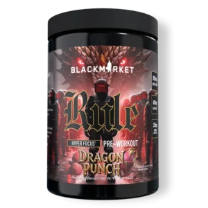 Blackmarket Labs Rule Pre-Workout supplement