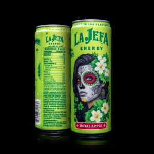 La Jefa Energy Drinks can