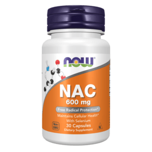 NAC 600 mg 30 Capsules N-Acetyl Cysteine Supplement