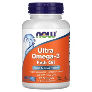 Ultra Omega-3 Fish Oil 90 Softgels omega-3 supplement